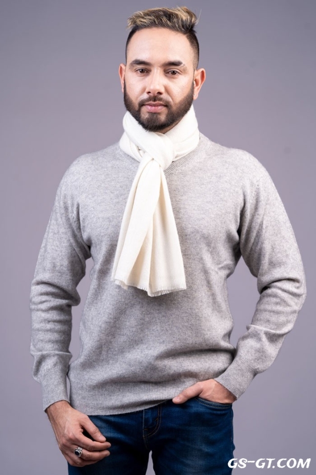 Pashmina Scarf 100% Cashmere 13" × 65" Scarf