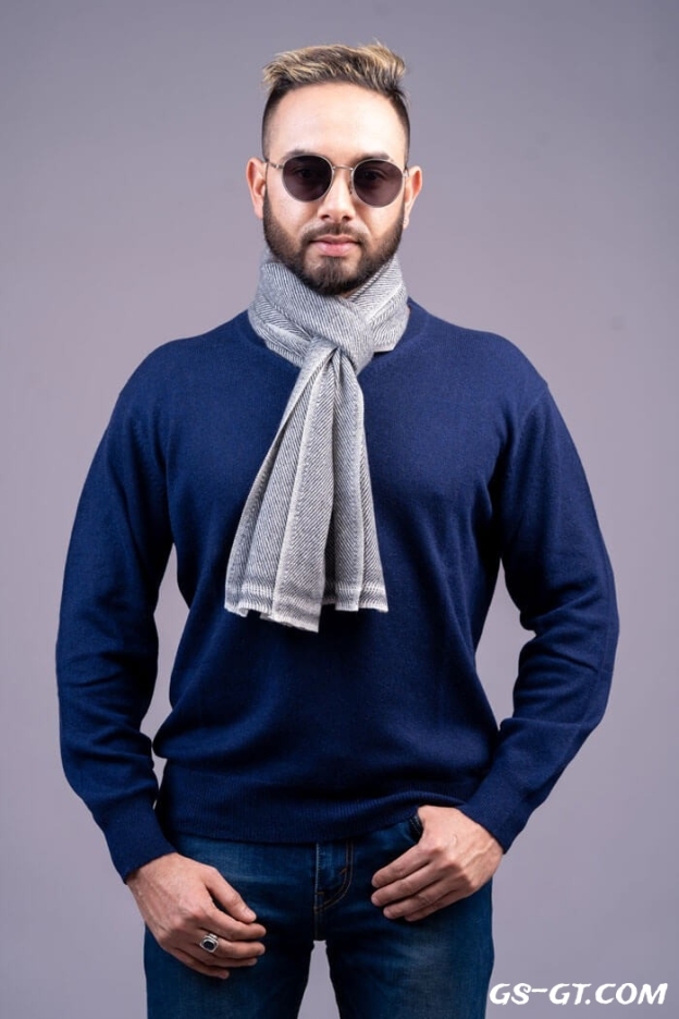 Pashmina Scarf 100% Pure Cashmere 13" × 65" Scarf