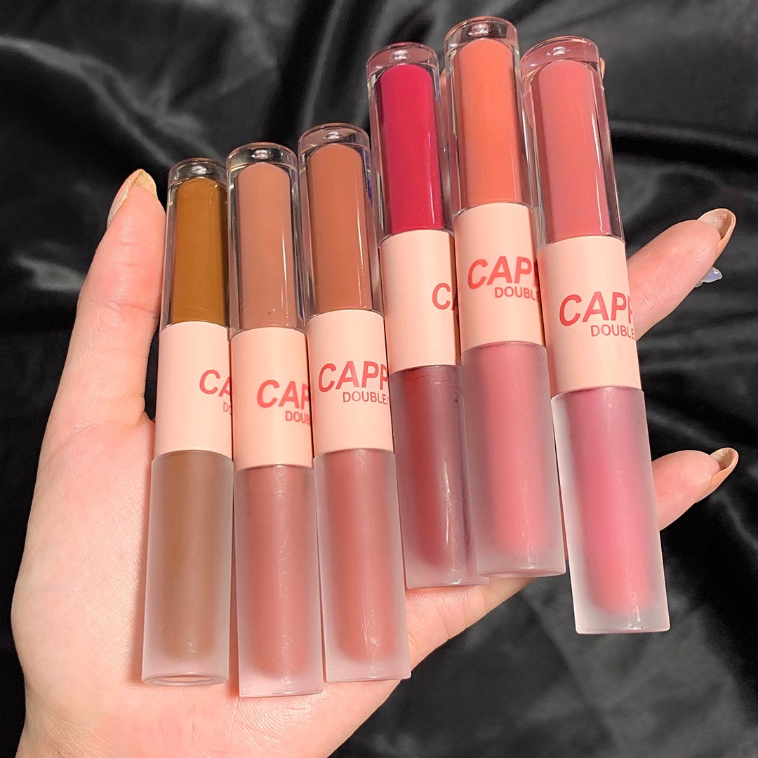 Cappvini Double-Ended  Lip Gloss & Lip Mousse