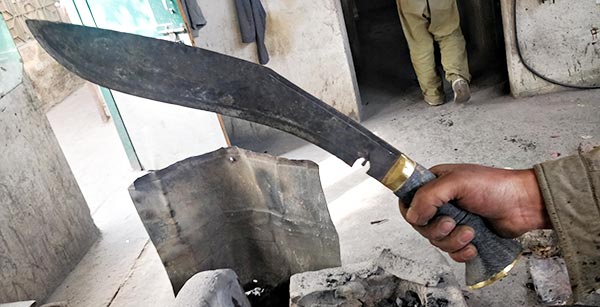 service no. 2 kukri of Gurkha