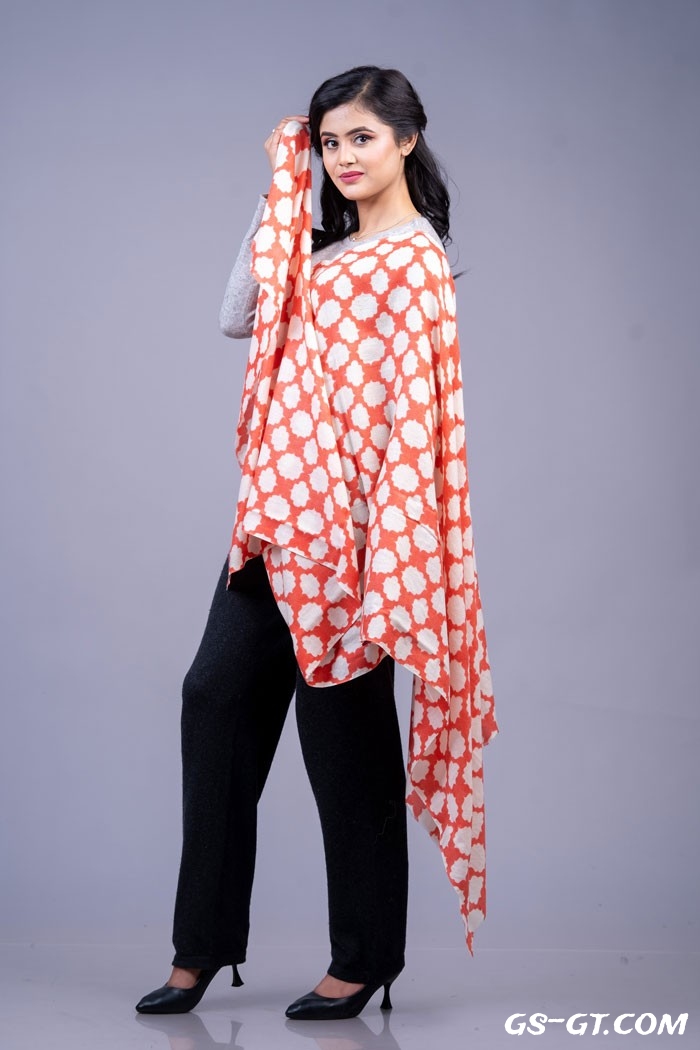Pashmina Stole 100% Cashmere Printed Stole 28"×80"