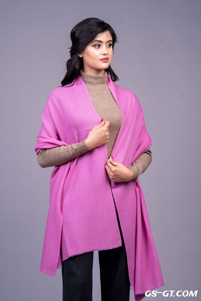 Pashmina Stole 100% Pure Cashmere Stole 28"×80" (Taffy)