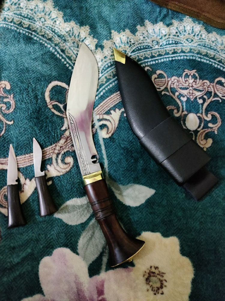 mini jungle kukri knife