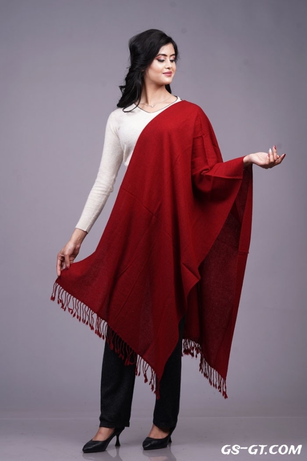 Pashmina Stole 100% Pure Cashmere Felted Stole 28"× 80"