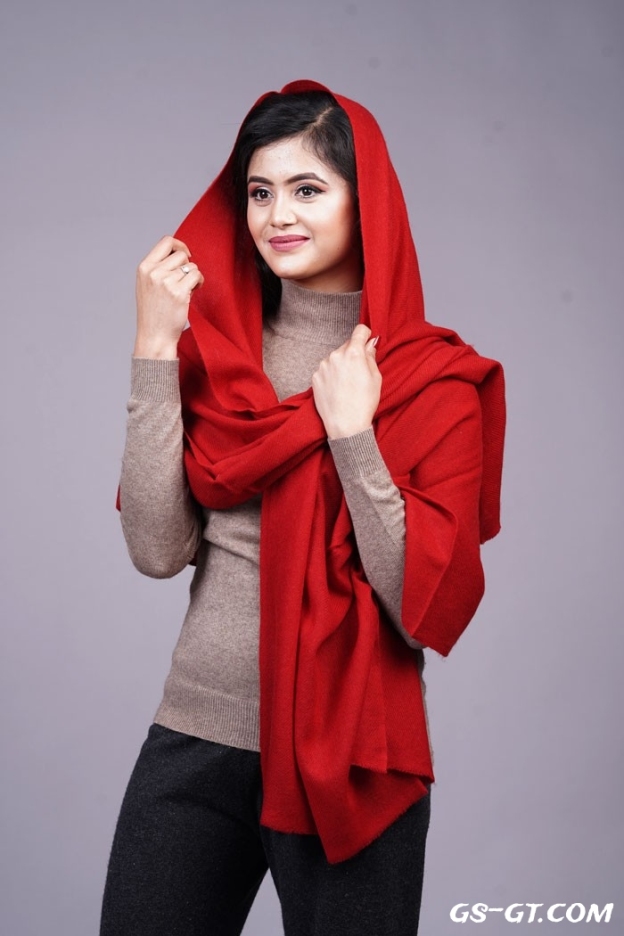 Pashmina Shawl 100% Pure Cashmere Plain Shawl 40"×80"