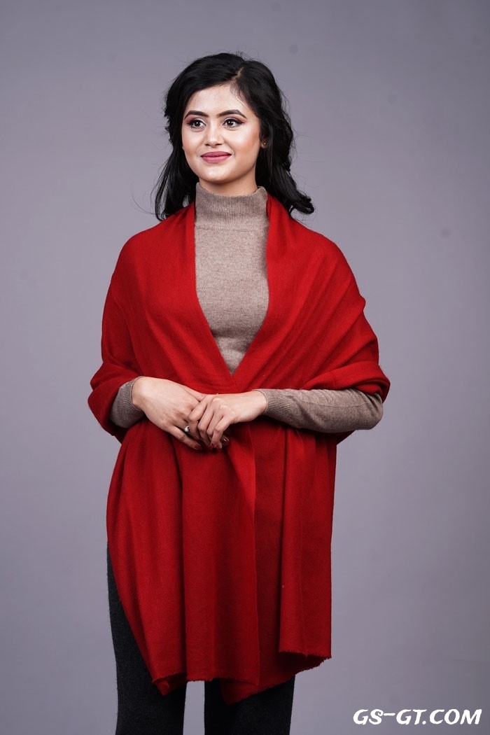 Pashmina Shawl 100% Pure Cashmere Plain Shawl 40"×80"