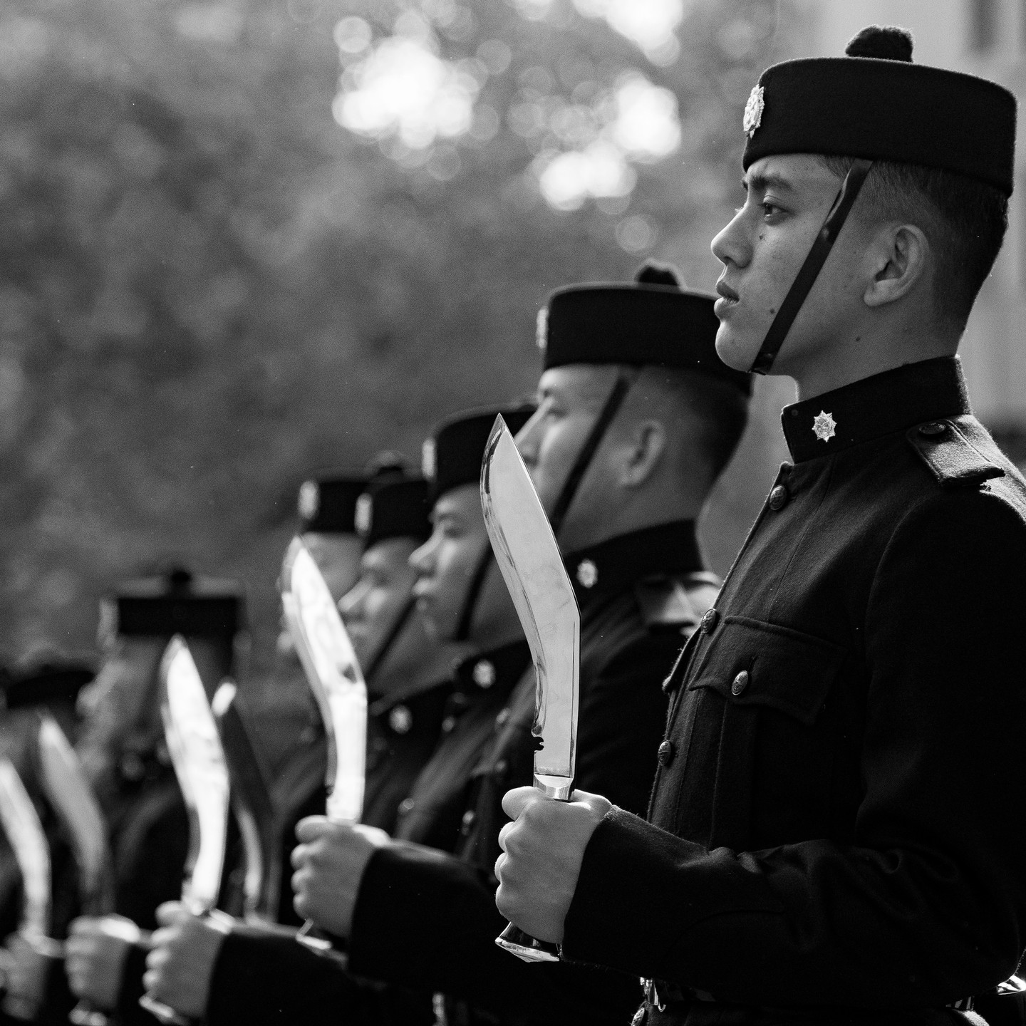 10 QOGLR 2022 passing test in unifrom with khukuri