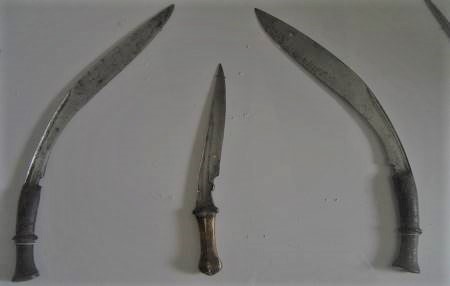 historic kukris in museum