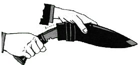 how to remove kukri from sheath