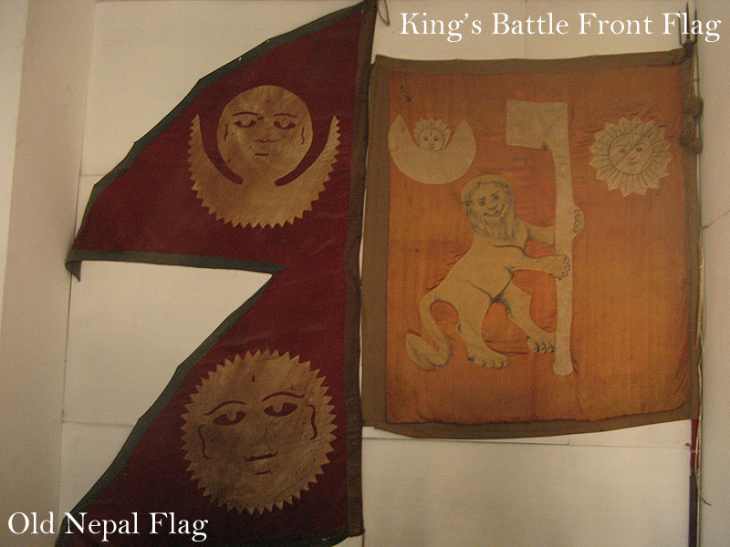 Old Nepal and King Flags