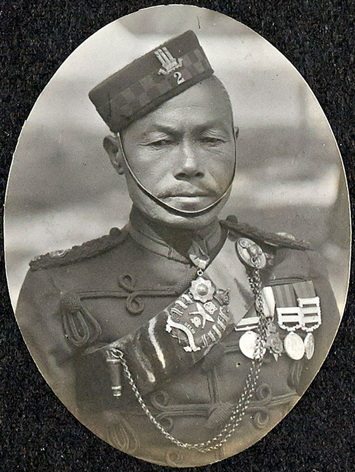Subadar Major Narbahadur Gurung, 2nd King Edward's Own Gurkha Rifles (The Sirmoor Rifles) 1911