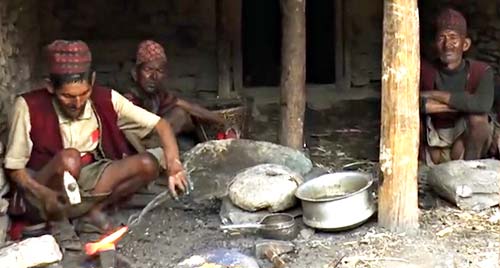 the kami forging khukuri