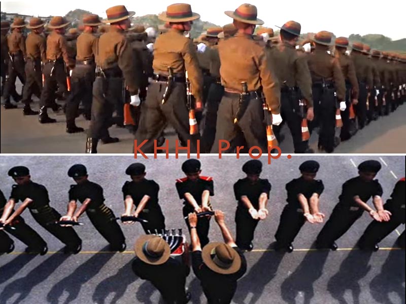 indian gorkhas khukri drill