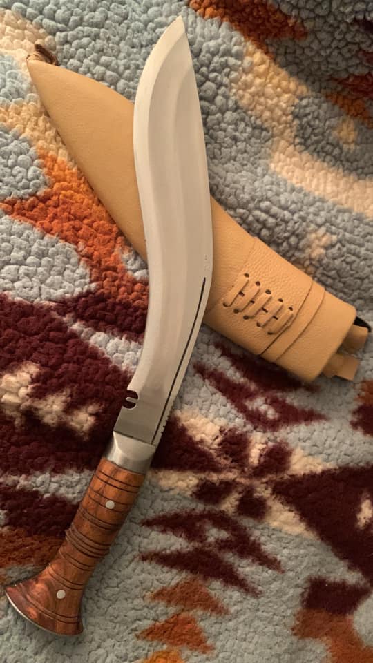 Iraqi kukri owned by Dave DeMoss