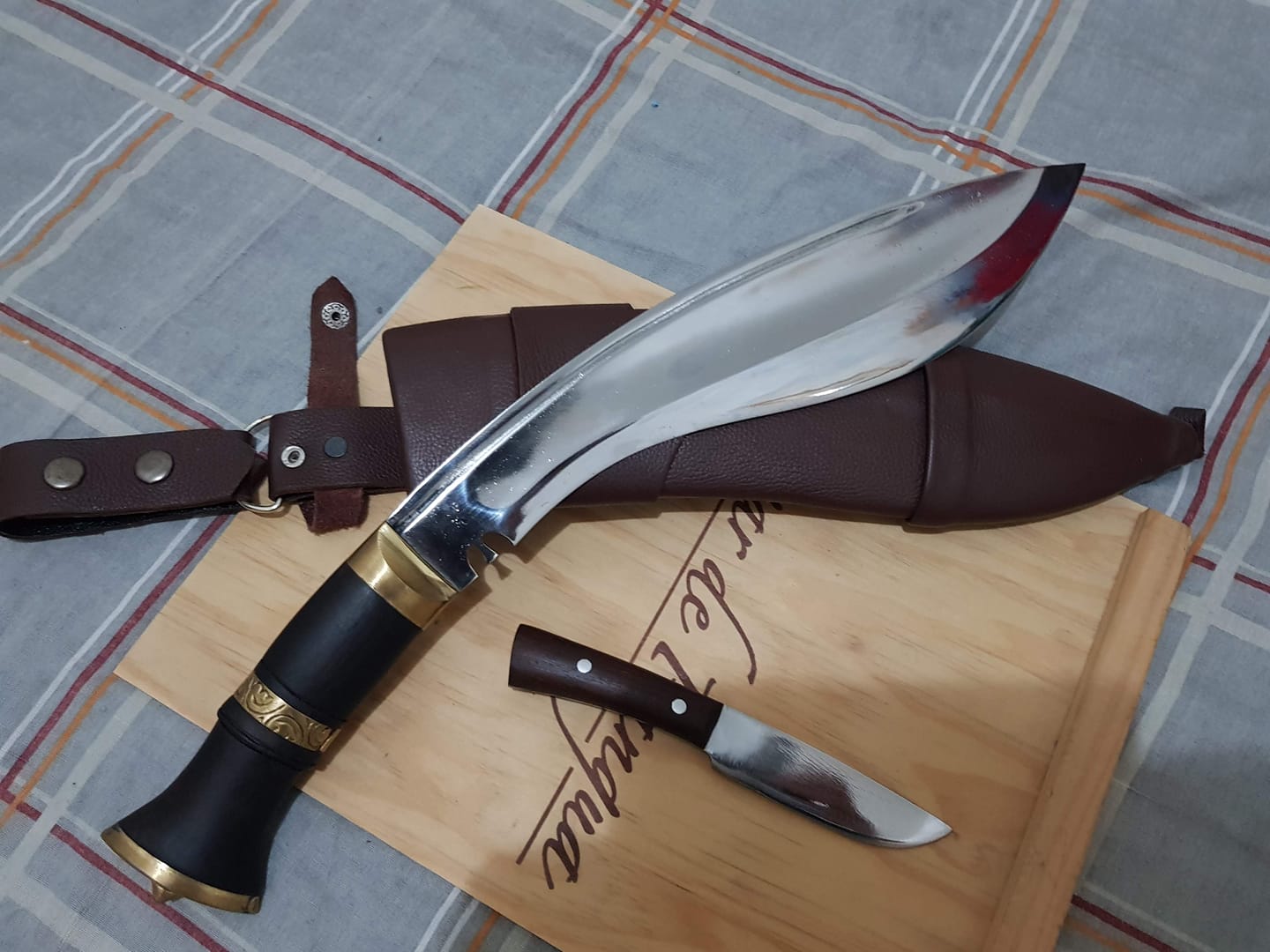 mk patriotic general service khukuri owned by Krasimir Krachunov