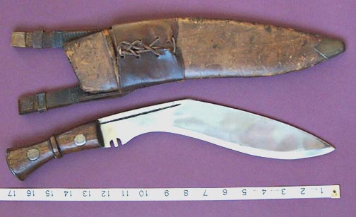 an original GI4 kukri from War days