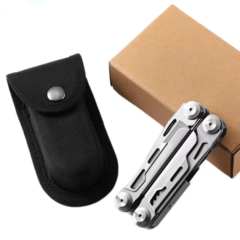 Folding Stainless Steel Multitool for Camping & Hiking, EU Warehouse