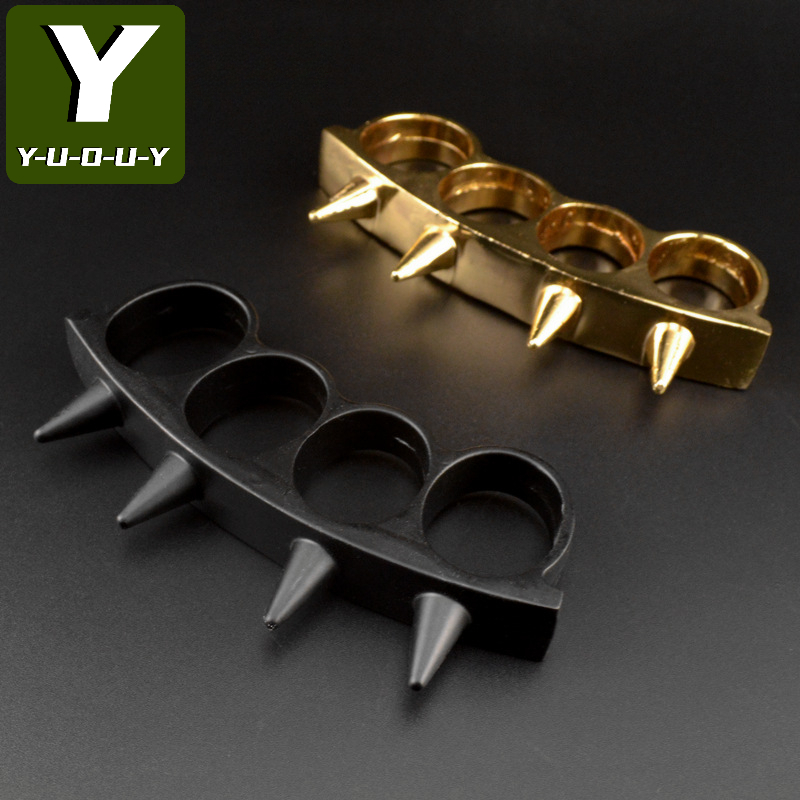 Y-U-O-U-Y 2pcs Pointed Four-Finger Fist Ring Buckle YY-kck001