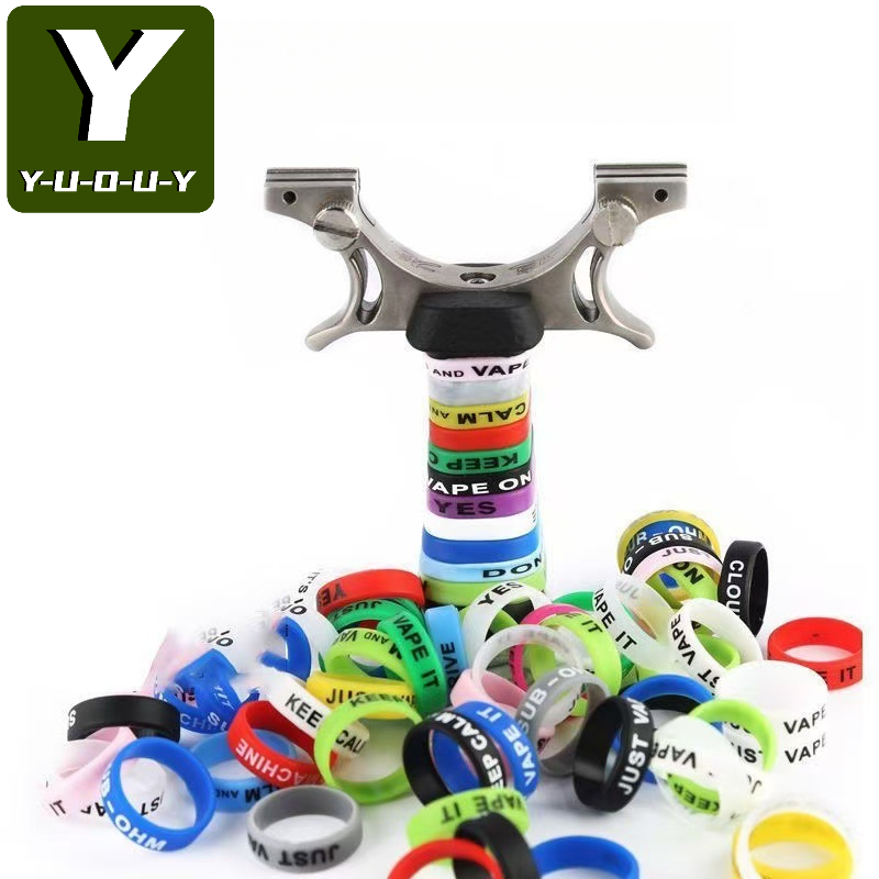 Y-U-O-U-Y Silicone Anti Slip Rubber Ring for Slingshot YY-C100 