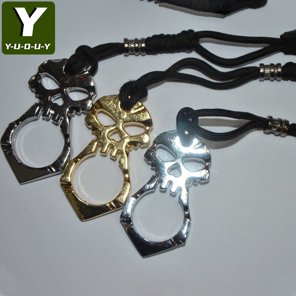 Y-U-O-U-Y 3pcs Skull Sticker Knuckles YY-02406280013
