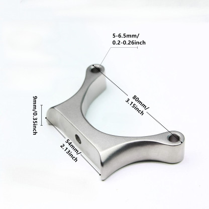 Portable Stainless Steel Shot Bows Catapults Head, Slingshot Catapult Accessories YY-5454