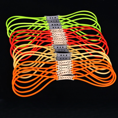 10pcs Elastic Natural Latex Rubber Band Tube for Hunting Slingshot Catapults Parts YY-2050