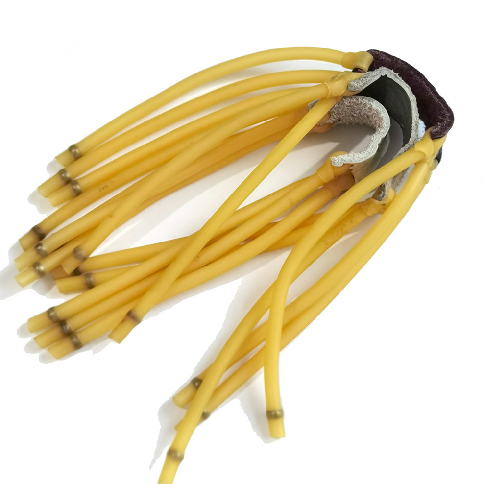 10pcs Six Stripes Slingshot Rubber Bands YY-FOX33