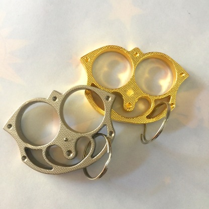 2pcs Two-finger Sloth Brass Knuckles YY-20200822-03