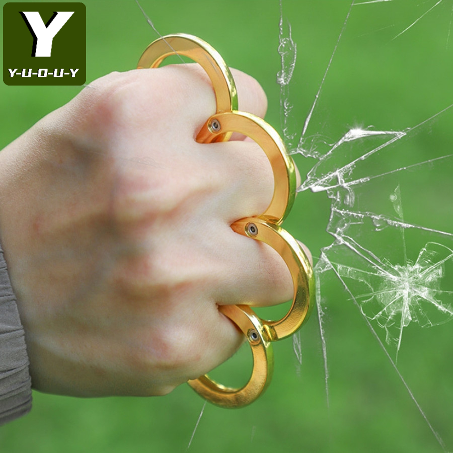 Y-U-O-U-Y 2pcs Foldable Brass Knuckles YY-B-031