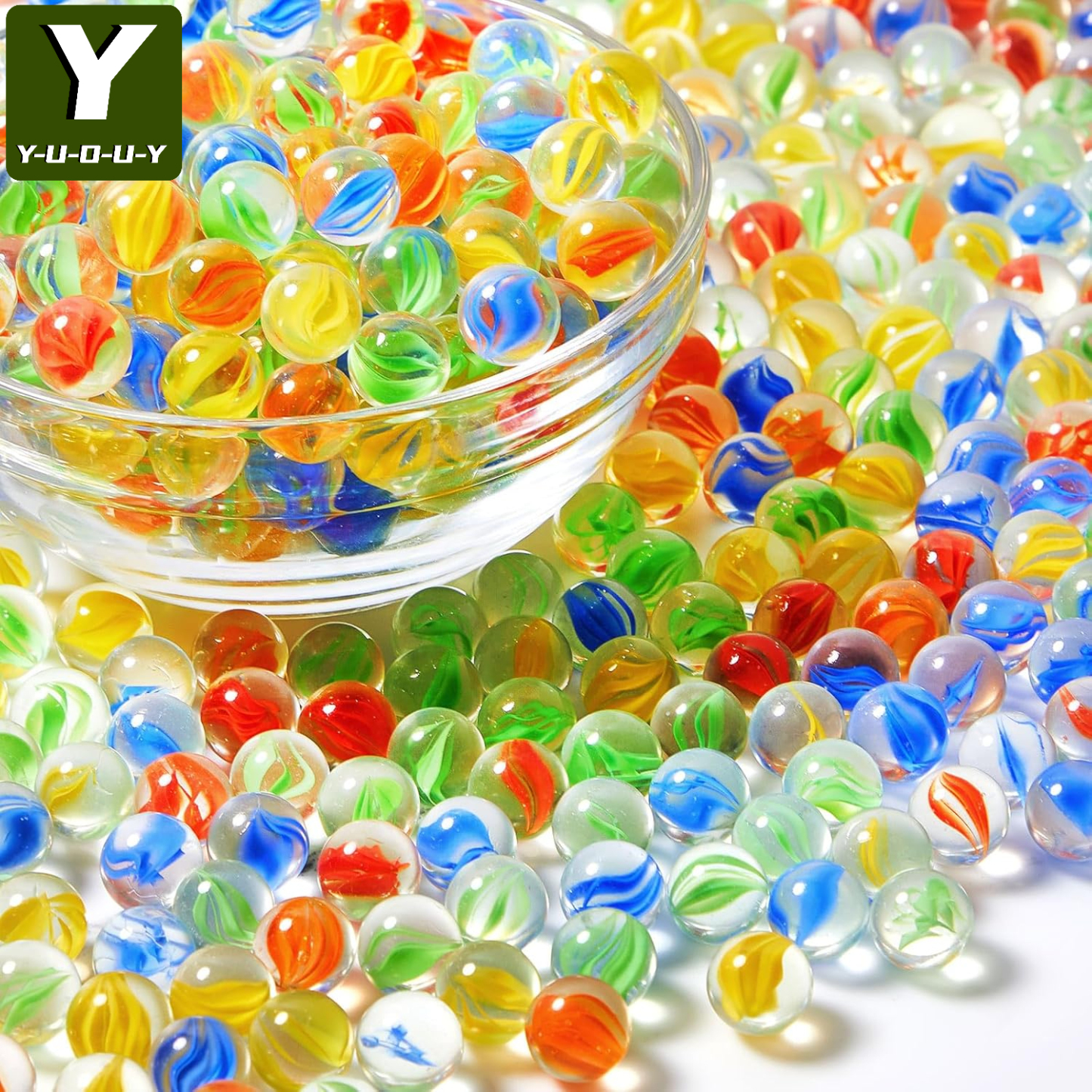 200 Cats Eyes Marbles, Marbles Bulk Slingshot Ammo YY-Marbles