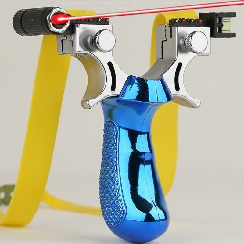 YUOUY Professional Outdoor Slingshot with Adjustable Sights Target Practice and Recreation for Adults Portable Slingshot