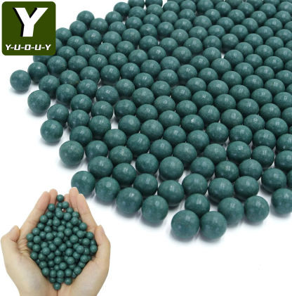 Y-U-O-U-Y Precision Clay Slingshot Ammo 9mm-10mm YY-Green9/10