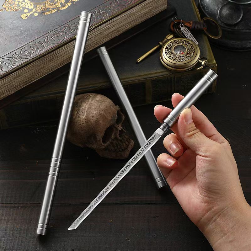 Y-U-O-U-Y A Pair Of Stainless Steel Portable Dinner Knives BXGPAIR