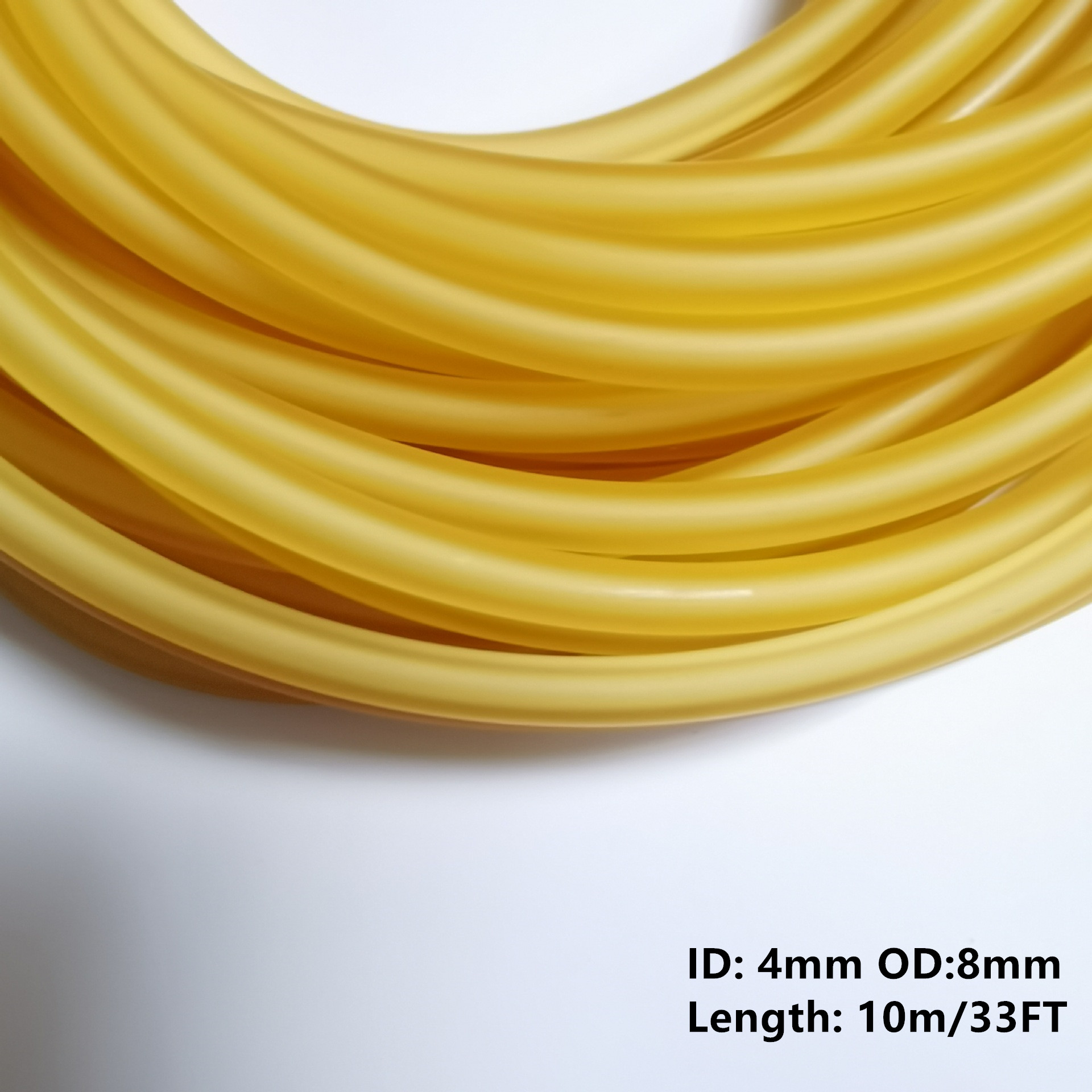 YY-1842-4080 Latex Tubing, Slingshot Tubing(33 FT, Natural)