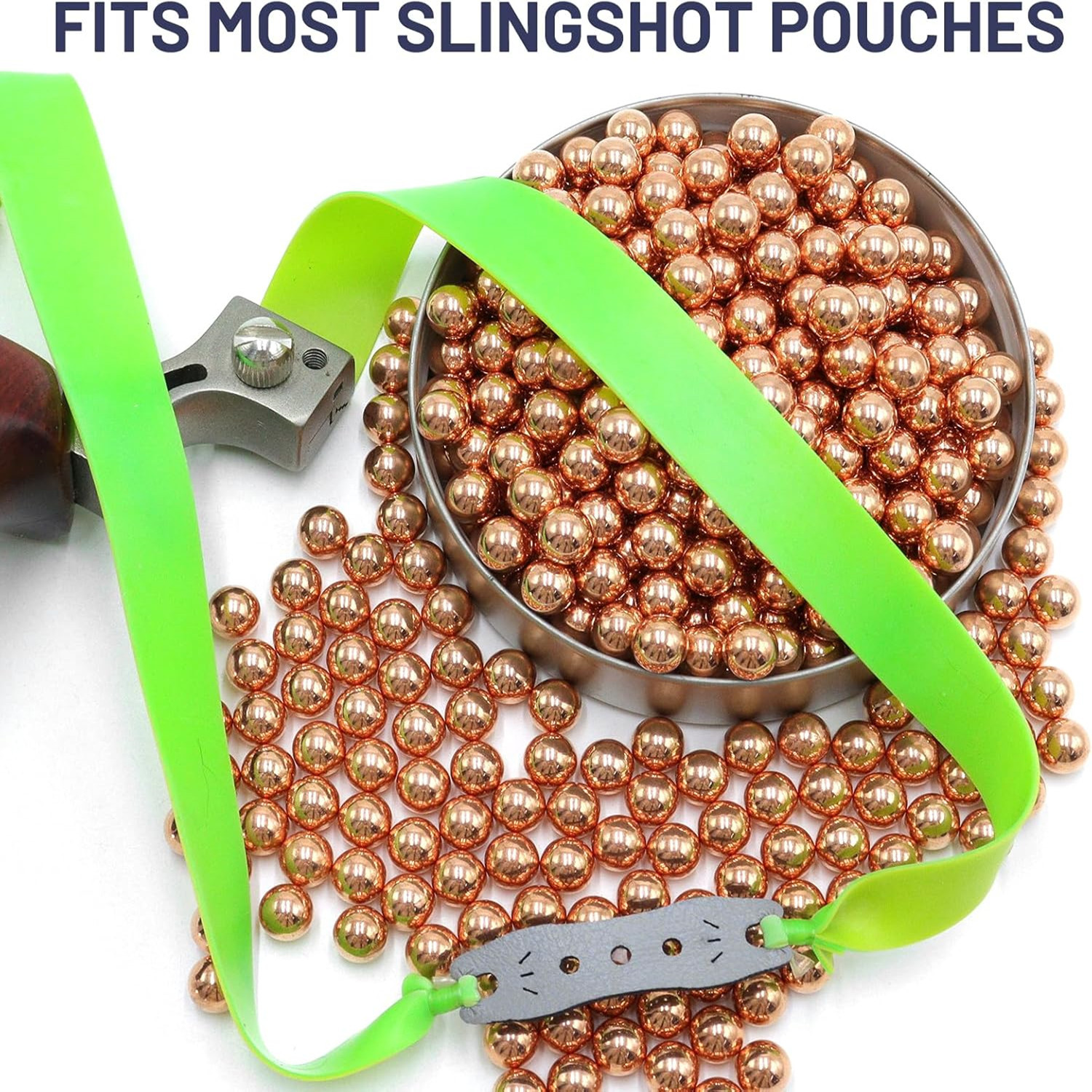 300 Qty 5/16 Inch Slingshot Solid Steel Ammo Balls YY-GD300