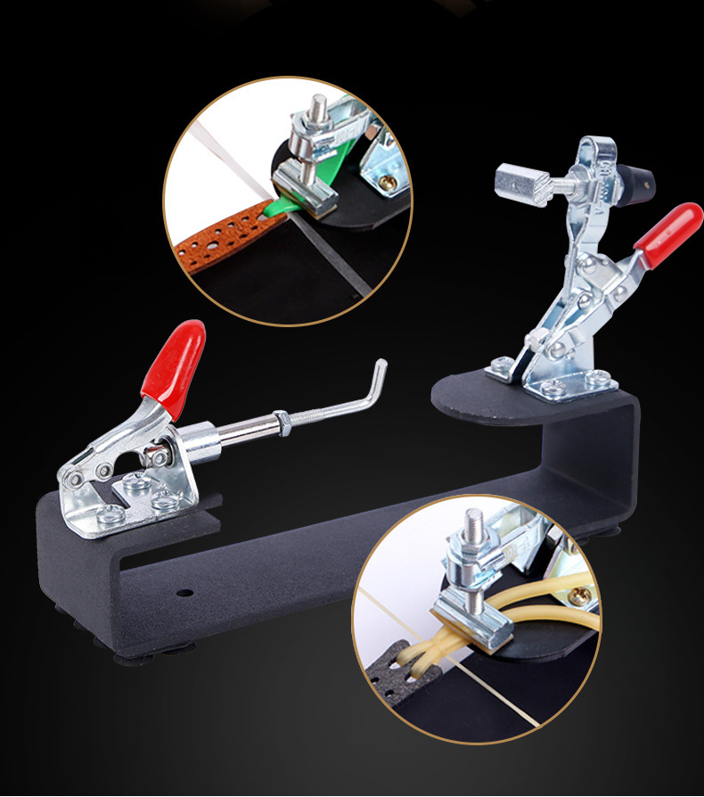 New desktop slingshot rubber band assistant tying tool,八字 buckle ring, flat rubber band tying pocket, rubber band tying tool assistant