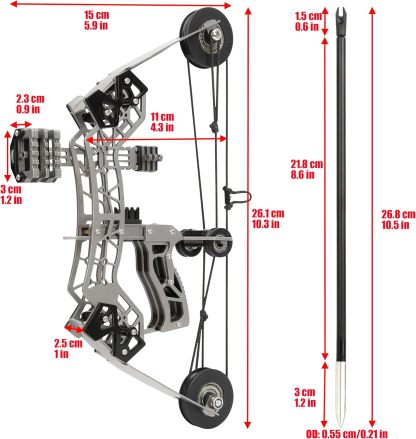 Compound Bow and Arrows Set PocketBow YY-ZJ-001