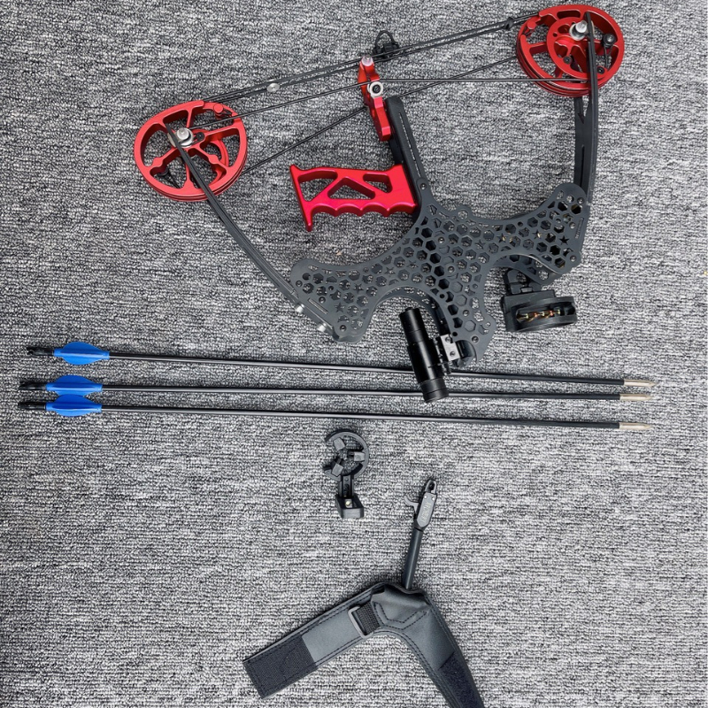 Archery Mini Composite Bow Set Recurve Pulley Bow YY-002