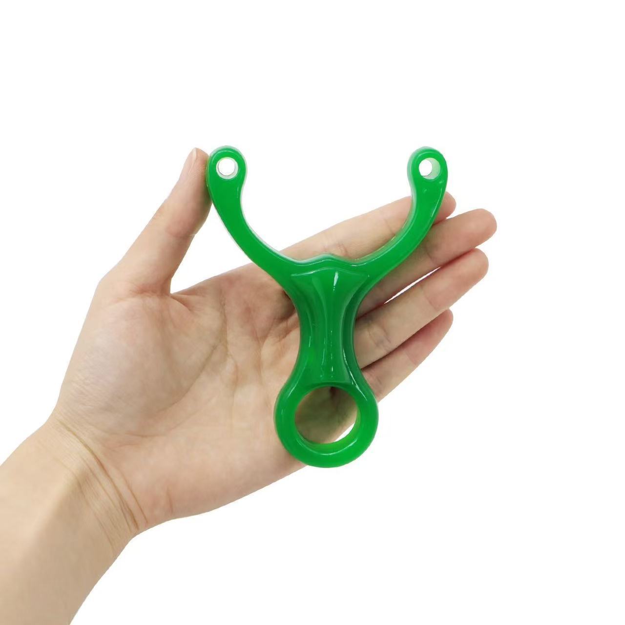 Resin Slingshot Compact and Easy to Carry YY-Green
