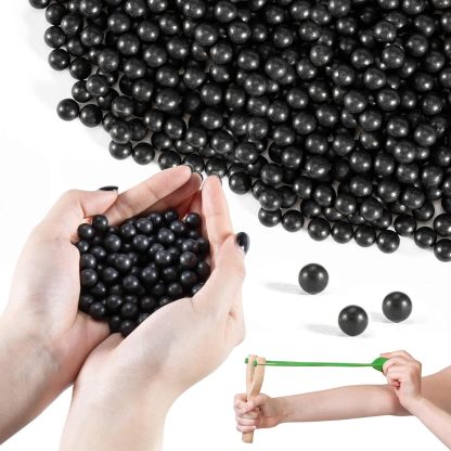 500pcs 9mm Clay Slingshot Ammo Biodegradable Professional Balls YY-BK9