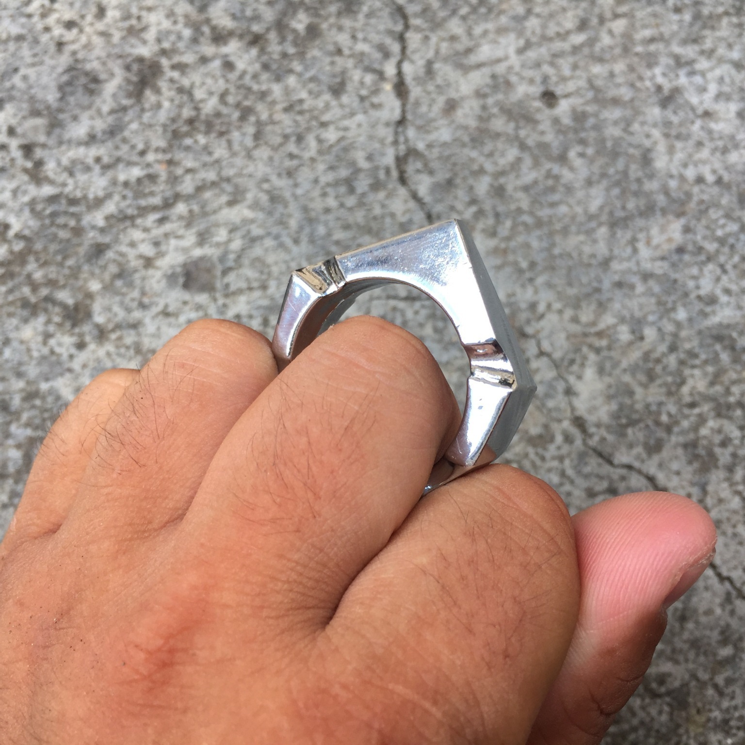 3pcs One-finger Skull Sticker Knuckles YY-02406280013