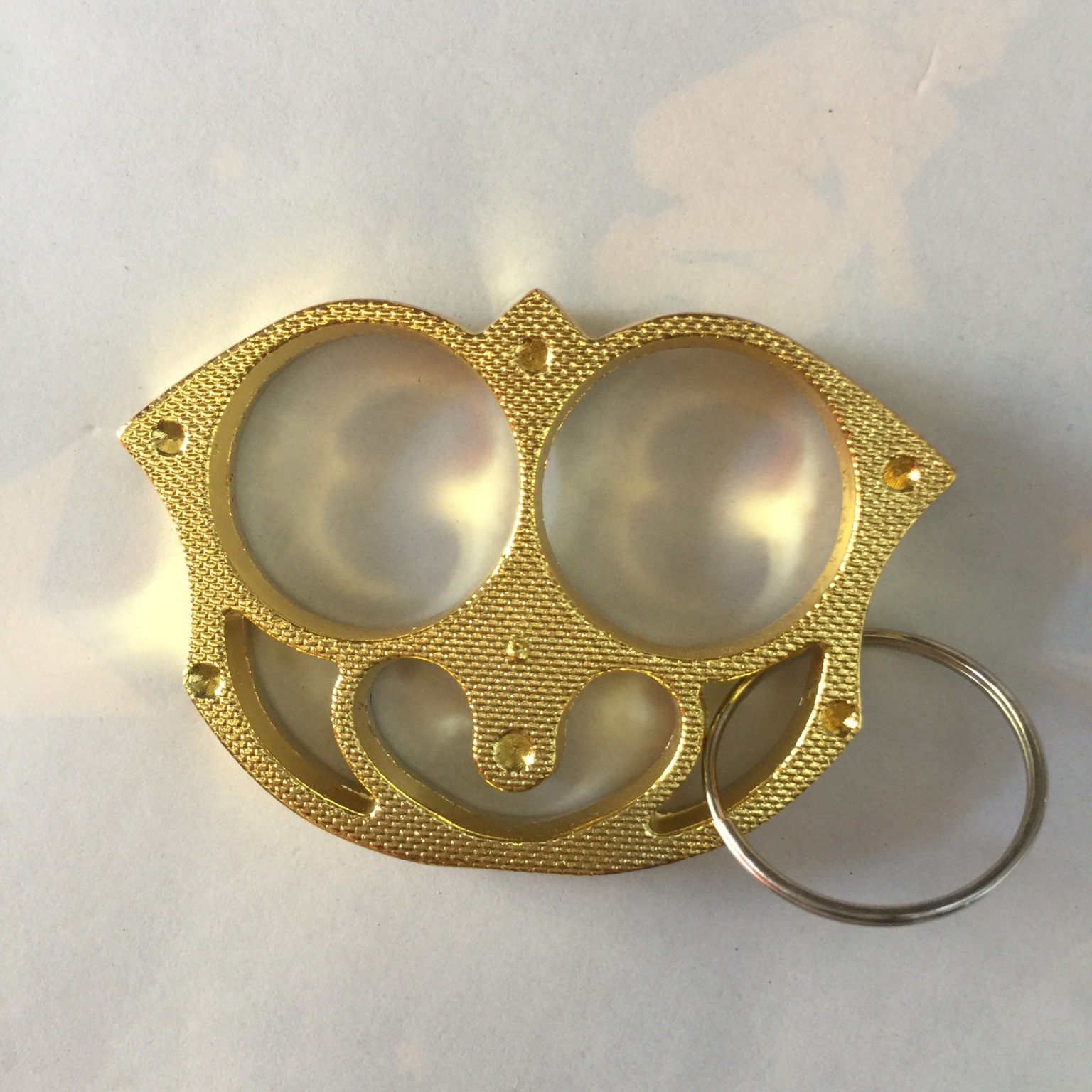 2pcs Two-finger Sloth Brass Knuckles YY-20200822-03