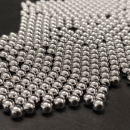 YUOUY Slingshot Ammo - Steel Sling Shot Ammo Balls 9mm Ammo Professional Balls for Hunting & Shooting, Target, Competition, Practice (200 Qty)