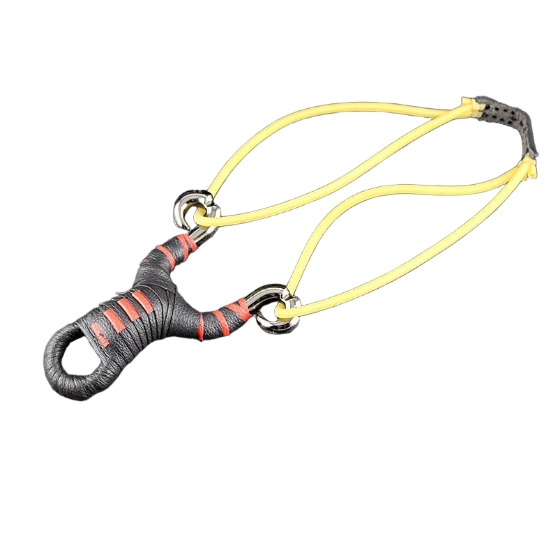 YUOUY SlingShots, High Velocity Powerful Sling Shots for Hunting, Adult Man Outdoor Stainless Steel Slingshots Pocket Shooting Slingshot