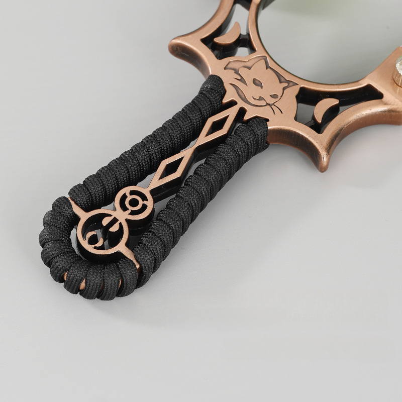 YUOUY Adult Outdoor Hunting Slingshot with Infrared Light Sight and Leveling Instrument YY-FH