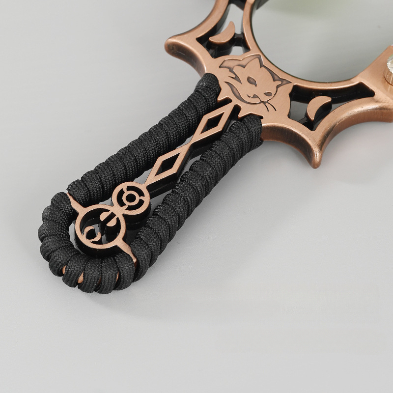 YUOUY Adult Outdoor Hunting Slingshot with Infrared Light Sight and Leveling Instrument YY-FH