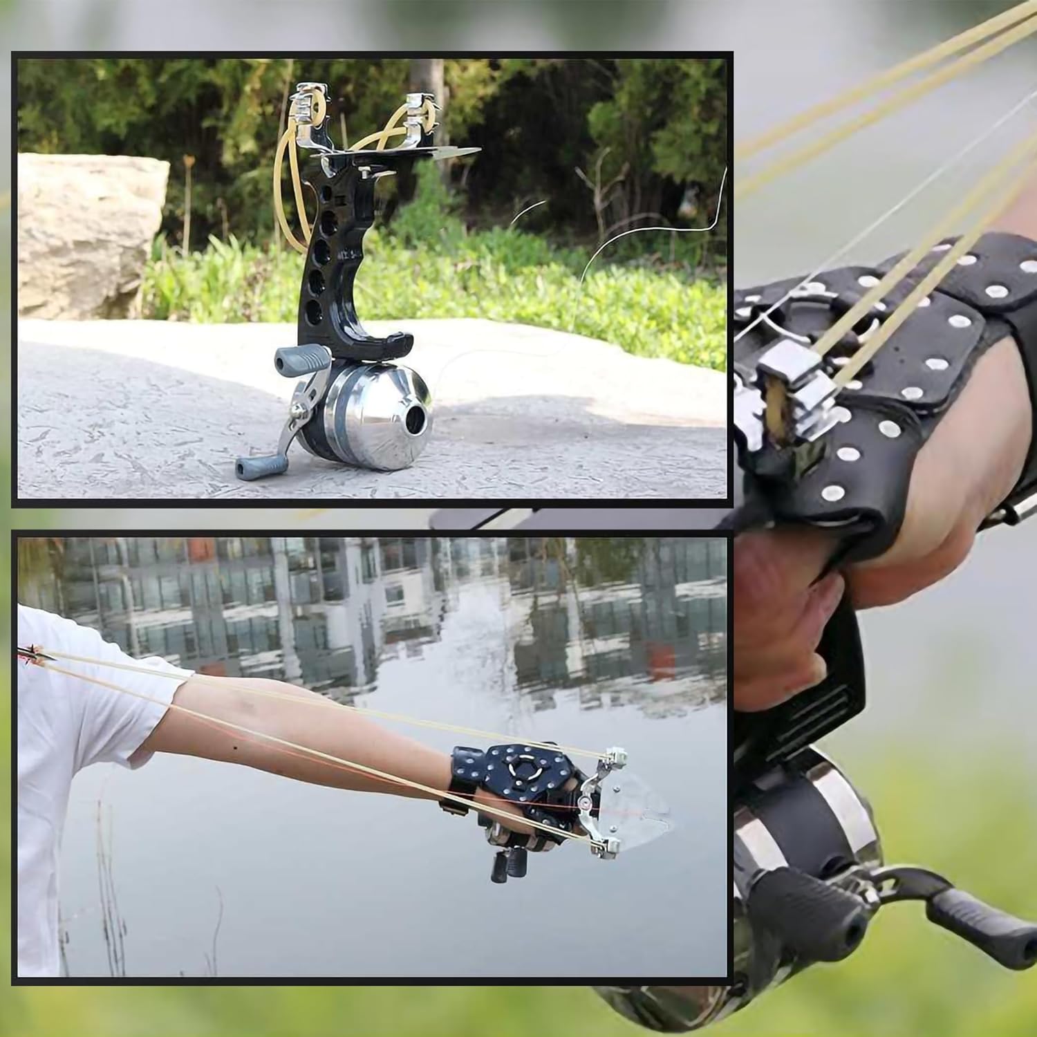 YUOUY Fishing Slingshot Set for Outdoor Hunting YY-BL25