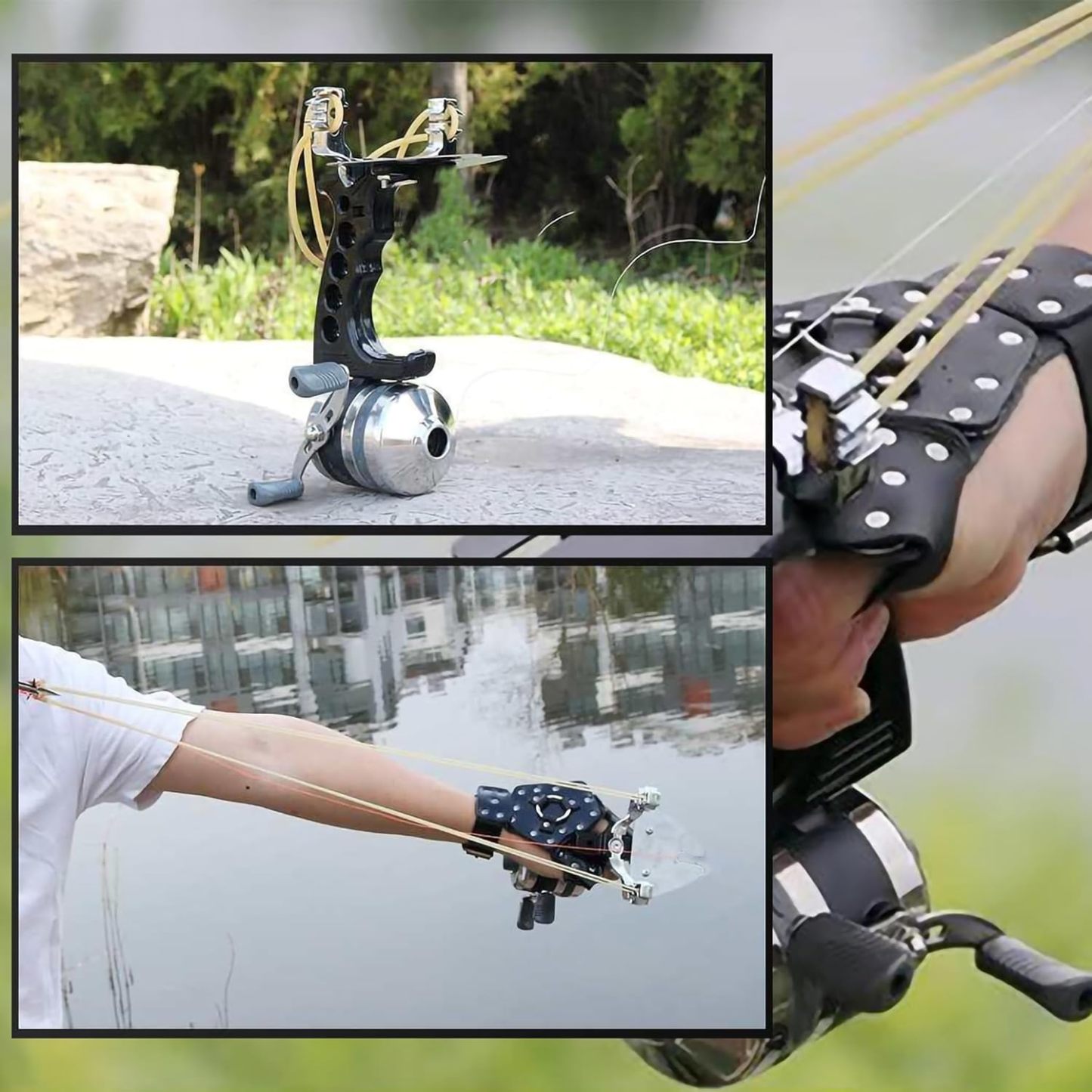 YUOUY Fishing Slingshot Set for Outdoor Hunting YY-BL25