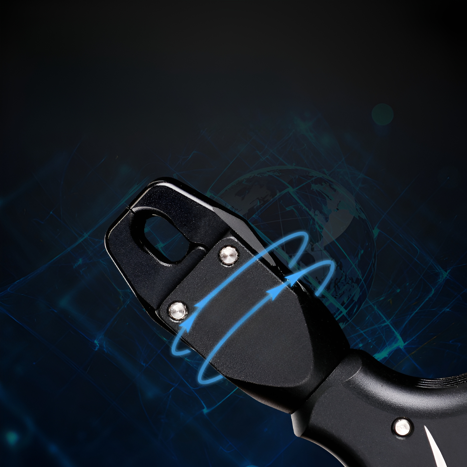 YUOUY Compound Bow Thumb Bow Release, 3&4 Finger Grip Adjustable Archery Release Aids, for Both Right and Left Handers, for Both Youth and Adults, Adjustable Sensitivity and Angle