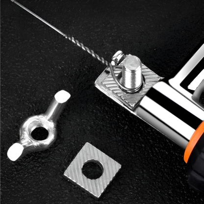 Coping Saw Heavy Duty Metal Woodworking Hand Saw Fast Cutting Non-slip Hacksaw, 10 Replacement Blades Set YY-y5y88655